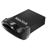USB Flash Drives | SANDISK 16GB Ultra Fit USB 3.1 | SDCZ430-016G-G46 | ServersPlus