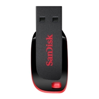 USB Flash Drives | SANDISK Cruzer Blade 128GB | SDCZ50-128G-B35 | ServersPlus