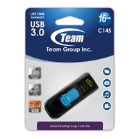 USB Flash Drives | TEAM 16GB USB 3.0 Blue USB Flash Drive | TC145316GL01 | ServersPlus