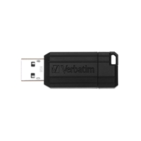 USB Flash Drives | VERBATIM PinStripe 8GB | 49062 | ServersPlus