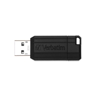 USB Flash Drives | VERBATIM PinStripe 16GB | 49063 | ServersPlus